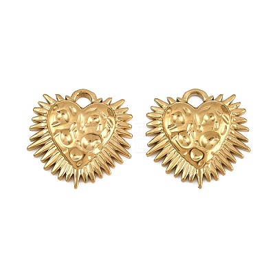 304 Stainless Steel Charms STAS-L317-37G-1