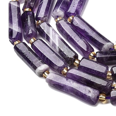 Natural Amethyst Beads Strands G-D353-A16-01-1