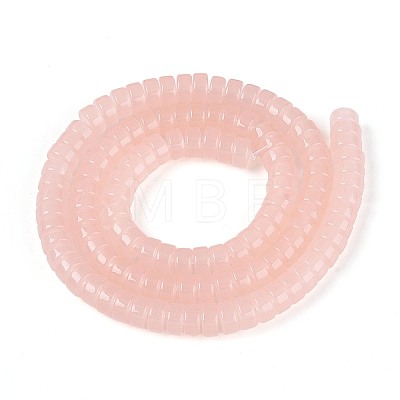 Imitation Jade Glass Beads Strands GLAA-N026-3x6mm-J02-1