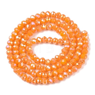 Electroplate Glass Beads Strands LS-EGLA-A044-P3mm-B29-1