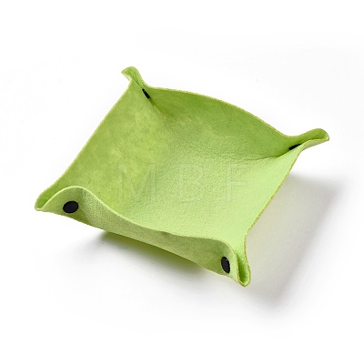 Folding Felt Desktop Storage Basket AJEW-WH0098-94A-1