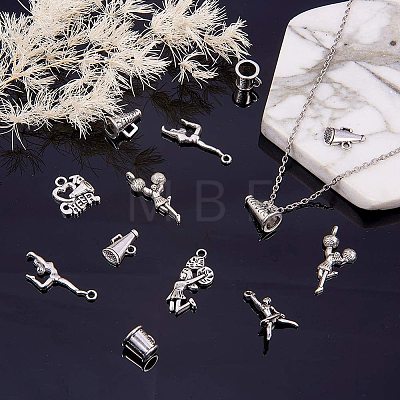 Tibetan Style Alloy Pendants TIBE-PH0004-75AS-1