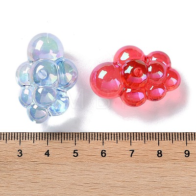 Transparent Acrylic Beads OACR-B019-04-1