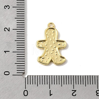 Christmas Brass Enamel Pendants KK-L258-05G-B01-1