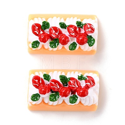 Resin Decoden Cabochons CRES-P020-03K-1