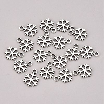 Tibetan Style Alloy Pendants TIBEP-E012-AS-FF-1
