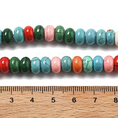 Synthetic Turquoise Beads Strands G-B140-M01-1