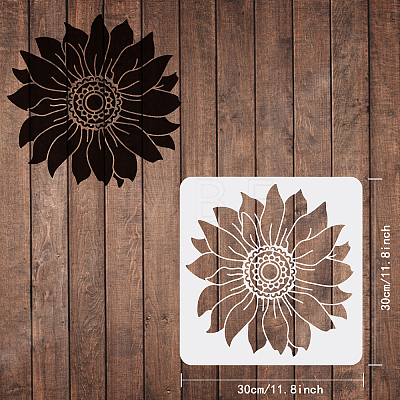 Plastic Reusable Drawing Painting Stencils Templates DIY-WH0172-433-1