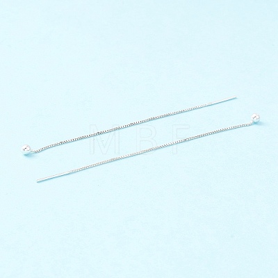 925 Sterling Silver Ear Thread STER-P047-09S-1