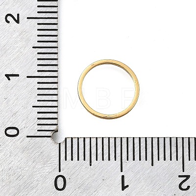 Brass Linking Rings KK-Z126-03G-05-1