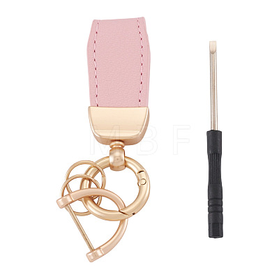 PU Leather Keychains KEYC-TADJ0009-03MG-07-1