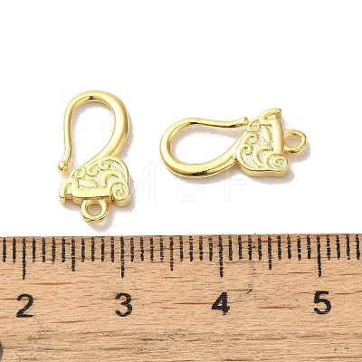 Brass Stud Earring Findings FIND-Z039-31G-1