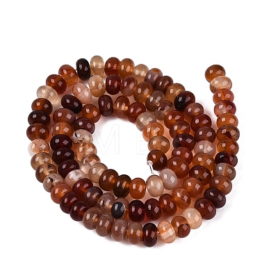 Natural Carnelian Bead Strands G-R403-4x6-16-1
