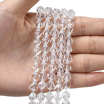 Synthetic Quartz Crystal Beads Strands G-Z119-A42-02-1