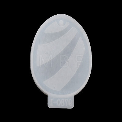 10Pcs Easter Egg Pendant DIY Silicone Molds SIMO-C011-03-1