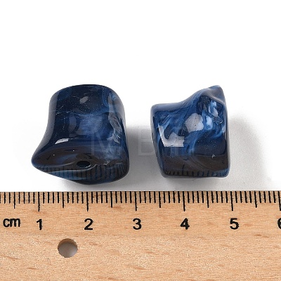 Acrylic Imitation Gemstone Beads MACR-K359-67C-1