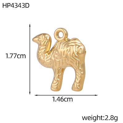 304 Stainless Steel Pendants SA-OY001-60G-1