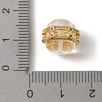 Natural Quartz Crystal Beads KK-D262-08G-04-1