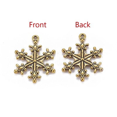 Zinc Tibetan Style Alloy Pendants LS-TIBEP-12740-AG-FF-1