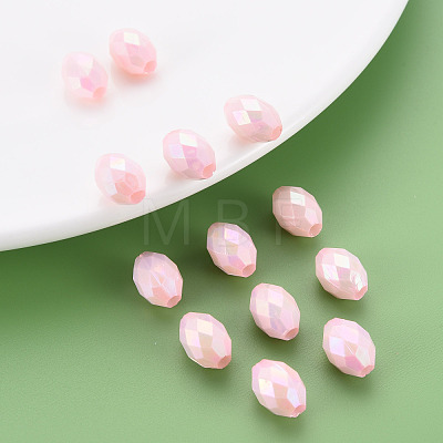 Opaque Acrylic Beads TACR-S153-32I-08-1