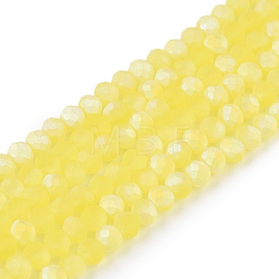 Transparent Glass Beads Strands EGLA-A044-T2mm-MB29-1