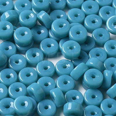 Opaque Colours Glass Seed Beads SEED-E001-P3x6mm-06-1