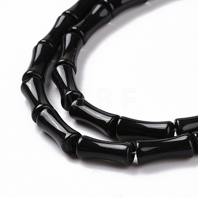 Natural Obsidian Beads Strands G-G990-D02-1