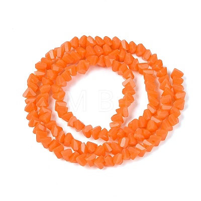 Opaque Glass Beads Strands GLAA-N019-3mm-07-1