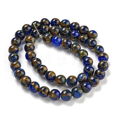 Synthetic Gold Clinquant Stone Beads Strands G-P549-A01-01A-1