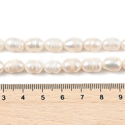 Natural Cultured Freshwater Pearl Beads Strands PEAR-I007-01D-05A-01-1