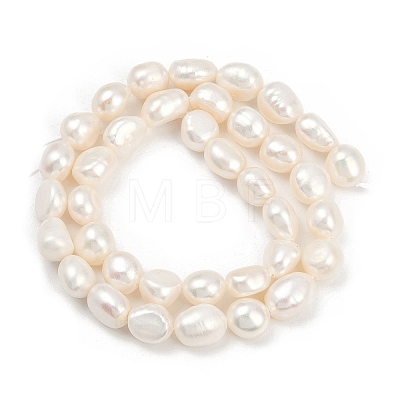 Natural Cultured Freshwater Pearl Beads Strands PEAR-P064-20K-08A-1