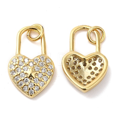 925 Sterling Silver Micro Pave Cubic Zirconia Charms STER-I010-23G-1