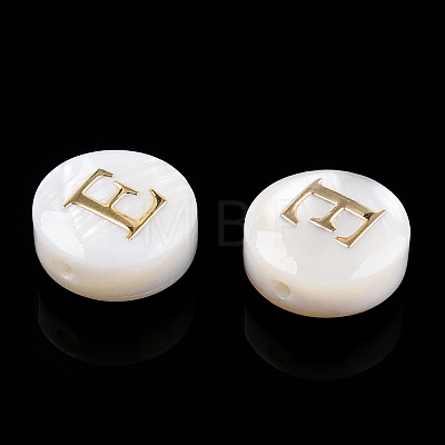 Natural Freshwater Shell Beads SHEL-N036-01E-1