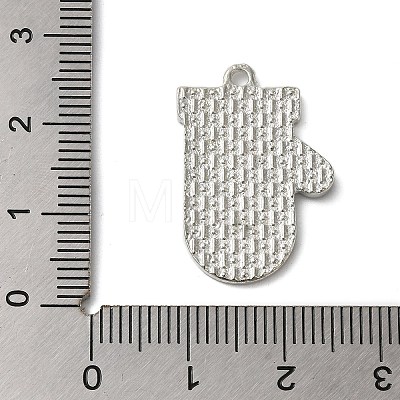 Winter Theme Alloy Enamel Pendants ENAM-M002-05K-P-1