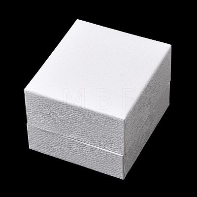 Cardboard Paper Jewelry Packing Boxes with Sponge Inside for Rings CBOX-F007-01C-1