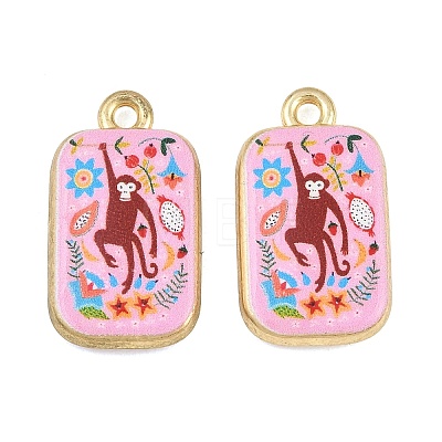 Printed Alloy Pendants AL-CBA49CA-04-1