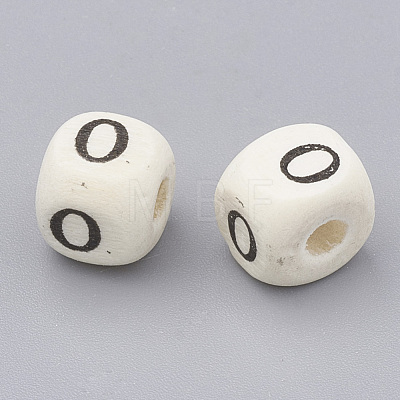 Natural Wood Beads X-WOOD-S663-04-1