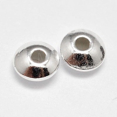 925 Sterling Silver Spacer Beads STER-F019-03D-1