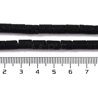 Natural Lava Rock Beads Strands G-C128-A36-01-1