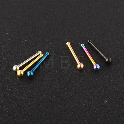 304 Stainless Steel Round Ball Nose Bone Rings WG2C4E4-02-1