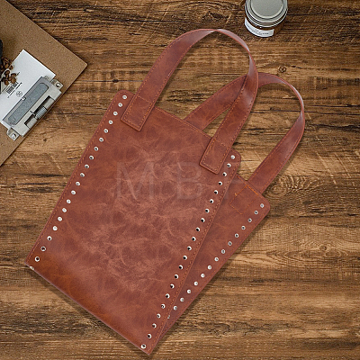 1Pc DIY PU Leather Storage Bags ABAG-CL0001-59B-1