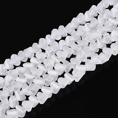 Imitation Jade Glass Beads Strands GLAA-N020-4mm-31-1