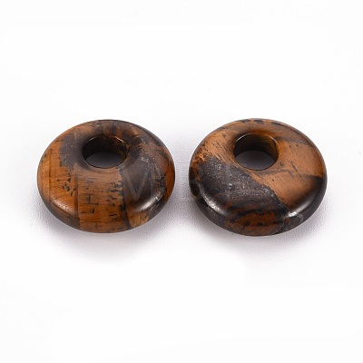 Natural Tiger Eye Pendants G-T122-67C-1