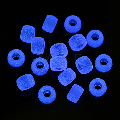 Transparent & Luminous Plastic Beads KY-T025-01-H06-1