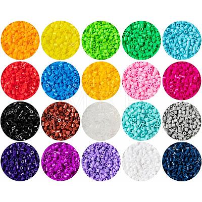 20 Colors DIY Fuse Beads Kit DIY-X0295-03A-5mm-1