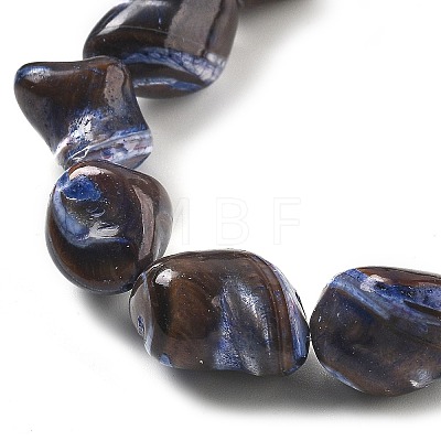 Dyed Natural Trochus Shell Beads Strands BSHE-Z006-02B-1