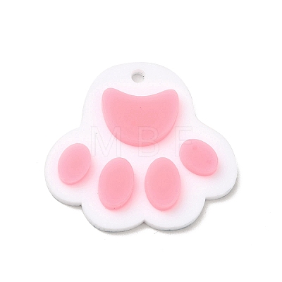 Opaque Acrylic Pendants OACR-H024-11-1