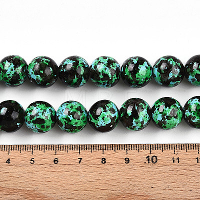 Synthetic Turquoise Beads Strands TURQ-T004-08A-12-1