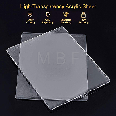 Transparent Acrylic Pressure Plate OACR-BC0001-01-1