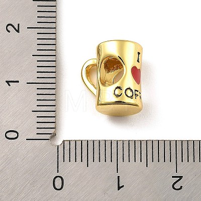 Rack Plating Brass European Bead KK-H456-07G-01-1